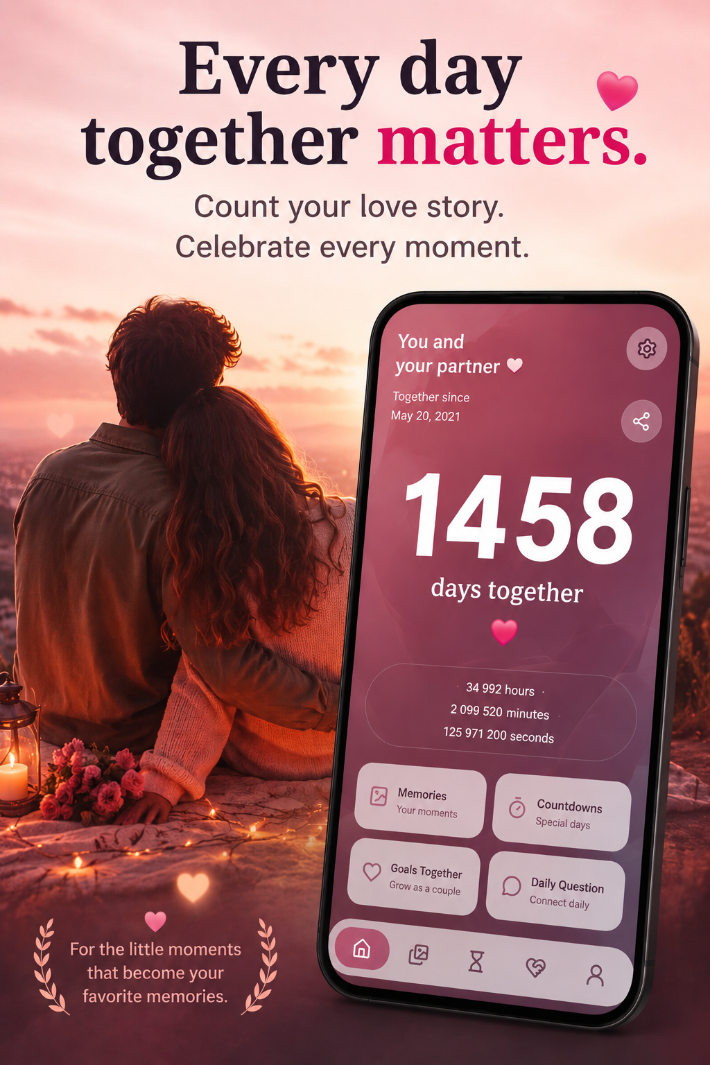 Lovy mobile app interface